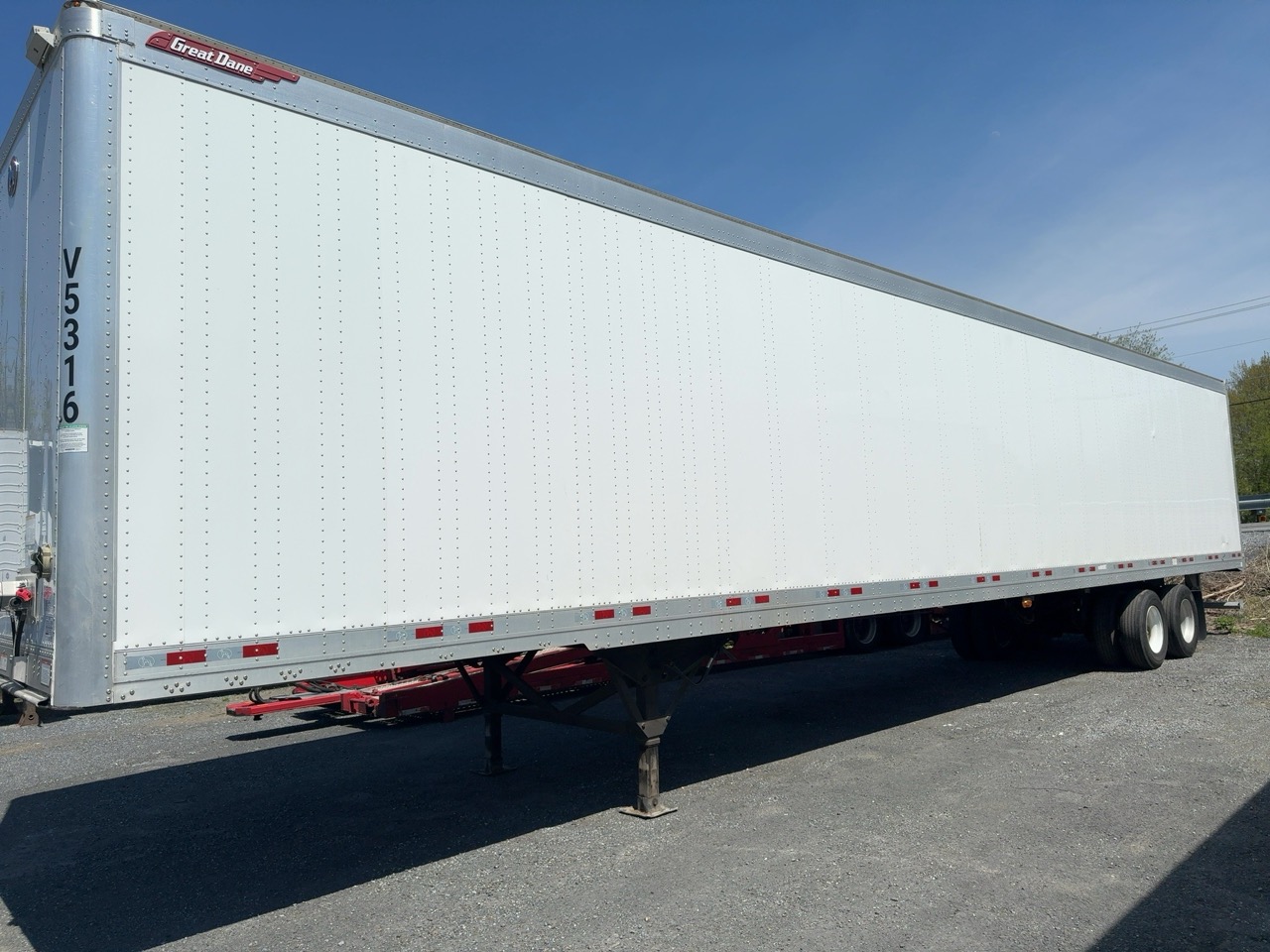 Great Dane CS1 Champion 53' x 102" Composite Dry Van Trailer, 2022 – Air Ride, Swing Doors, Wood Floor, Tandem Axle
