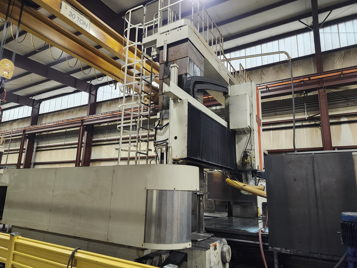 SNK RB-7VM CNC 5-Axis Bridge Mill, 2006 - Coolant Through Spindle - Image 2