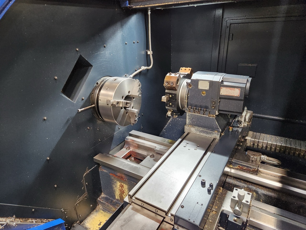 Miltronics ML-26/40 CNC Combination Lathe, 2016 - Tailstock - Image 2