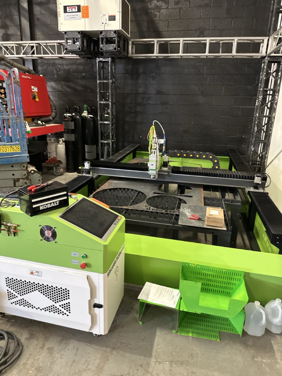 2000 Watt RNS Pro RS1500x3000ECO Fiber Laser, 2025 - 4' x 8' Table