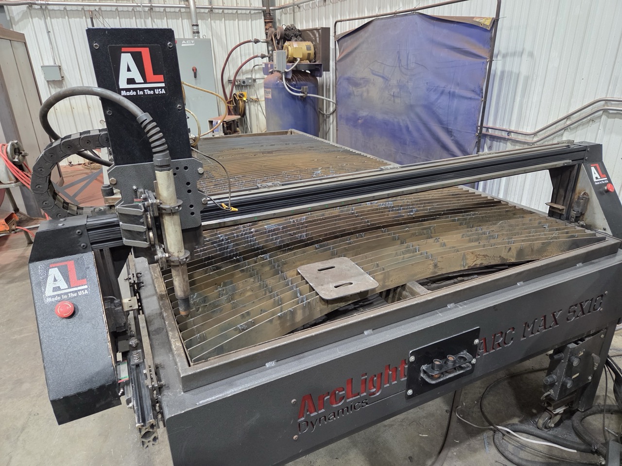 5' x 10' ArcLight Dynamics Arc Max Plasma Table, 2018 - Hypertherm Powermax 105, Tube Cutting Attachment - Image 3