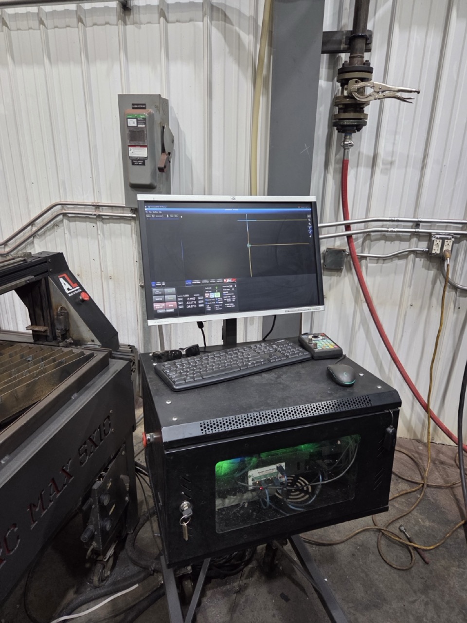 5' x 10' ArcLight Dynamics Arc Max Plasma Table, 2018 - Hypertherm Powermax 105, Tube Cutting Attachment - Image 4