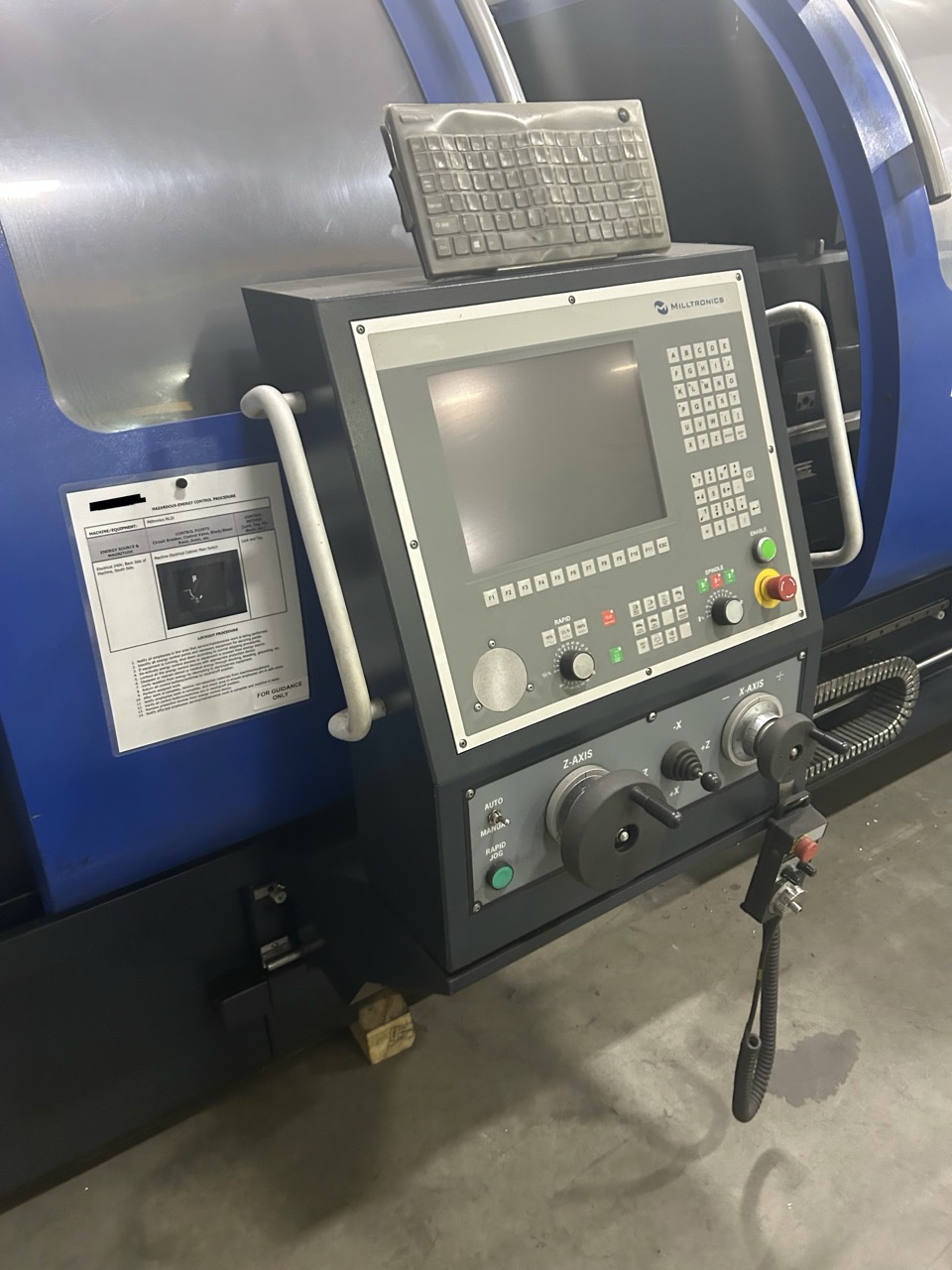 Miltronics ML-26/40 CNC Combination Lathe, 2016 - Tailstock - Image 4