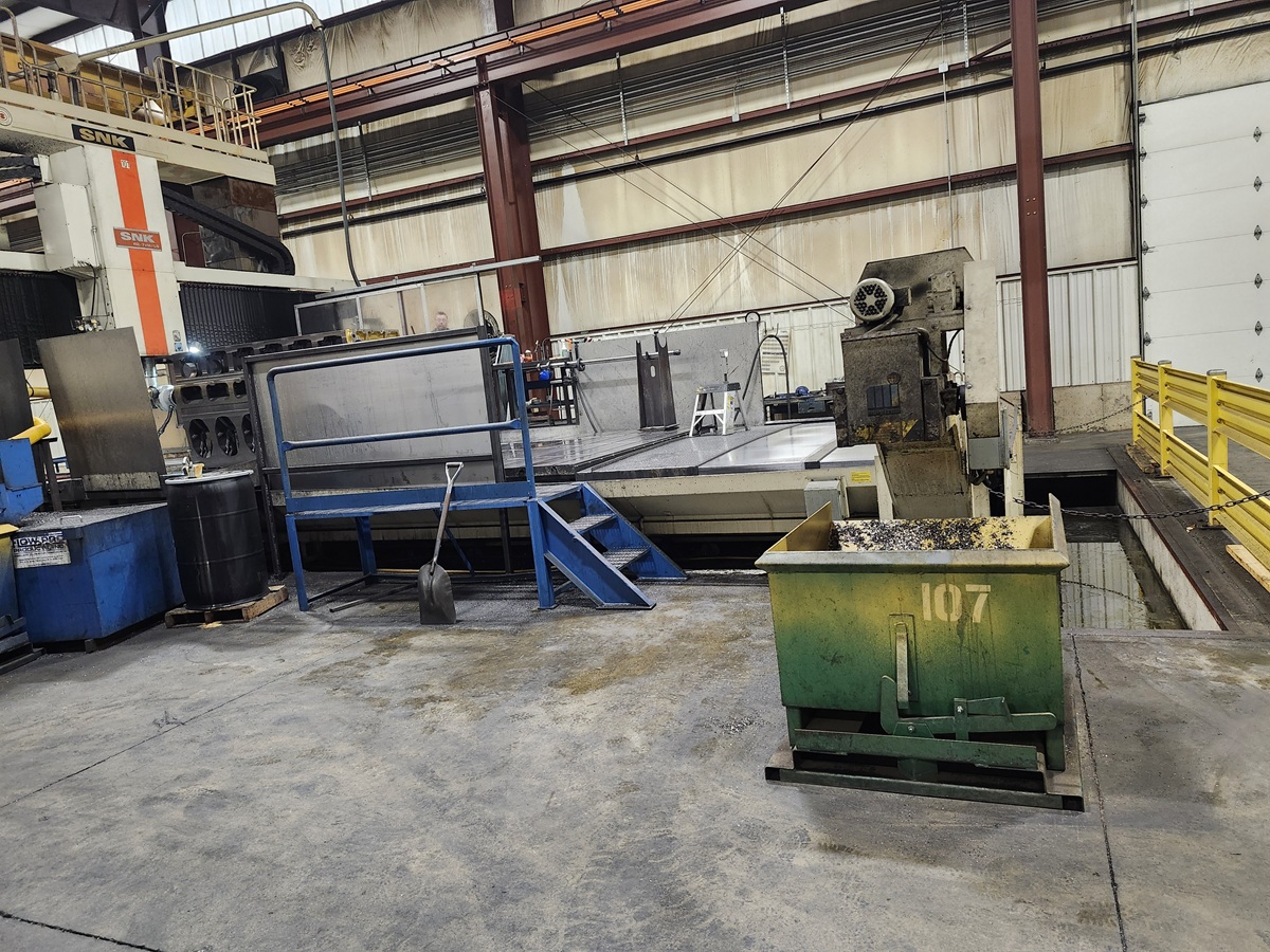 SNK RB-7VM CNC 5-Axis Bridge Mill, 2006 - Coolant Through Spindle - Image 5