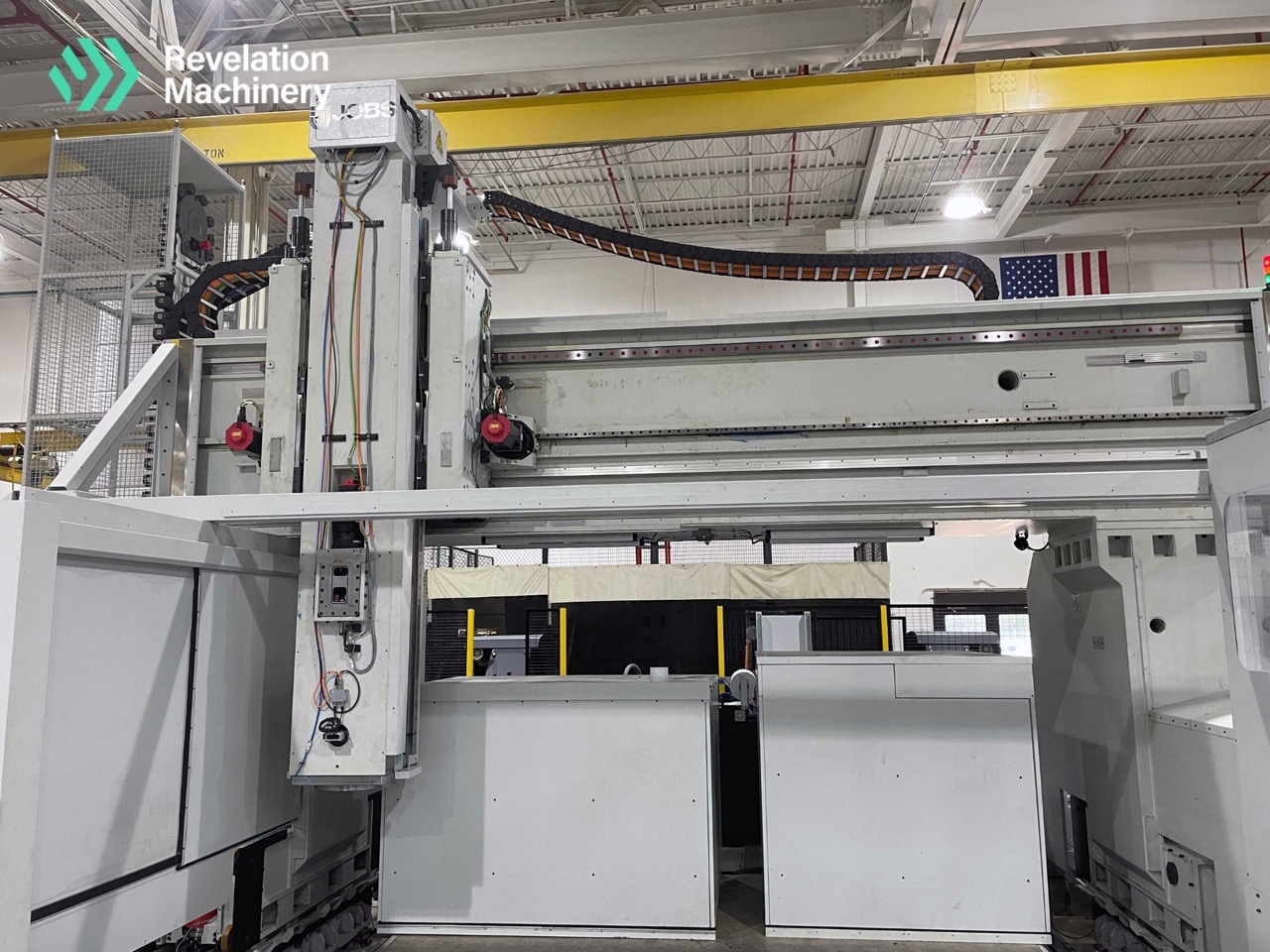 JOBS Ever5 5-Axis Gantry Mill, 2021 - 26' x 13' x 5' Travel, 5x Spindle Heads, Warranty, Installed - Image 6