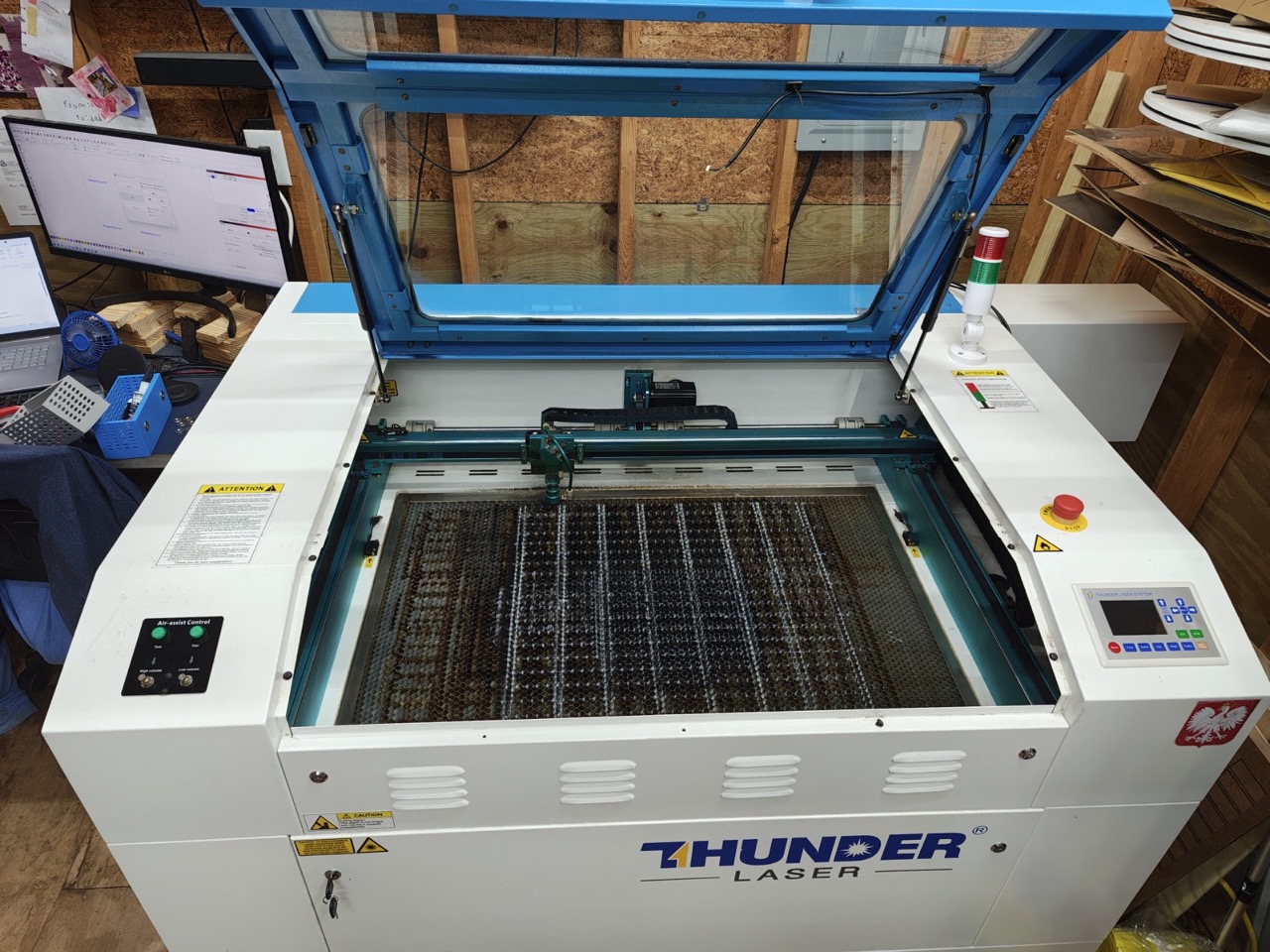 100 Watt Thunder Laser Nova 35 Laser Engraver, 2023 - Image 6