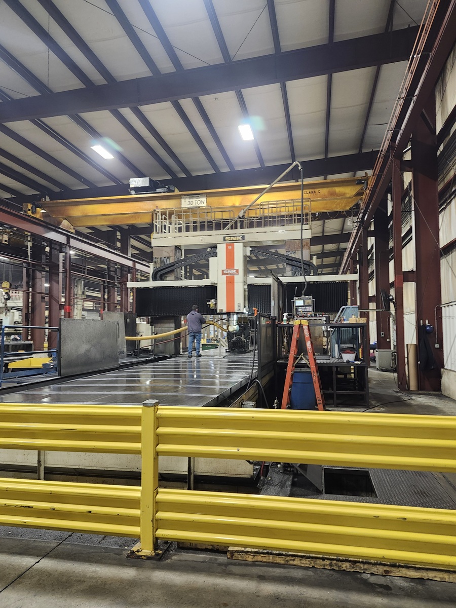 SNK RB-7VM CNC 5-Axis Bridge Mill, 2006 - Coolant Through Spindle - Image 8