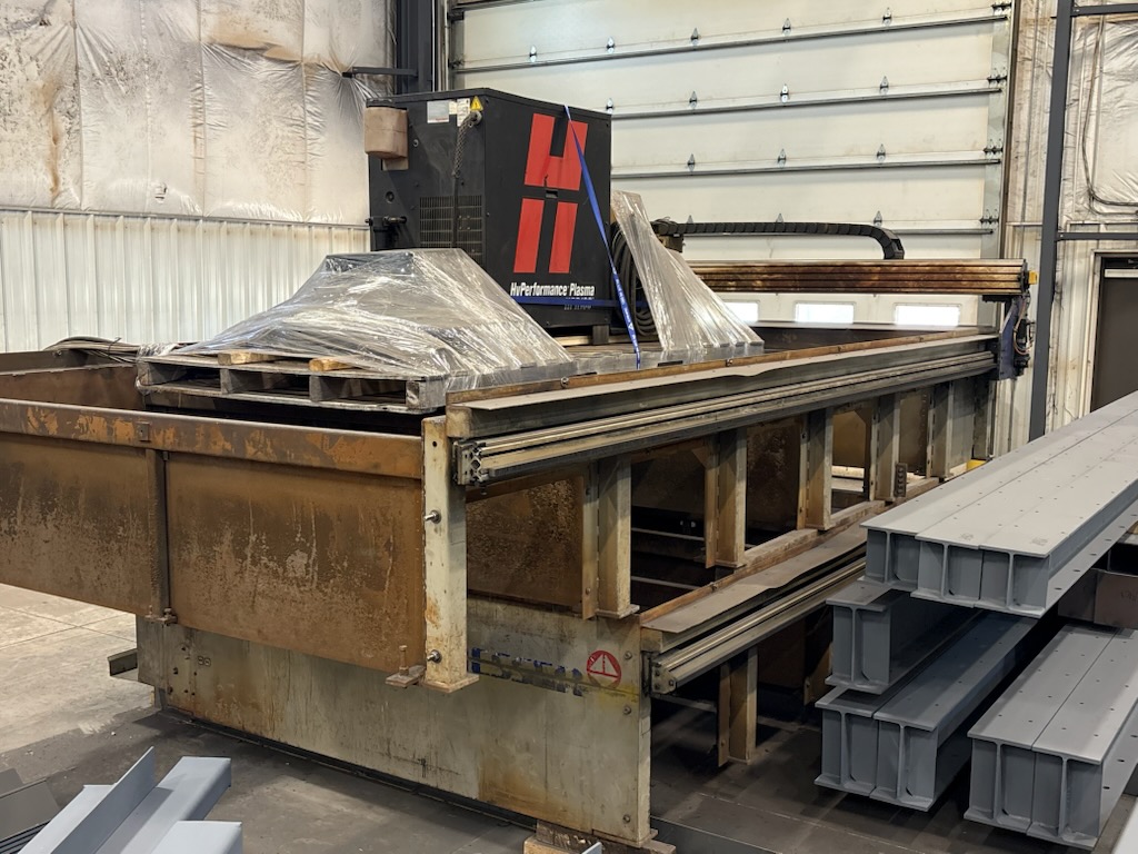 6' x 24' Messer Edgemax CNC Plasma Table, 2009 - Hypertherm HPR 130, 130 Amps