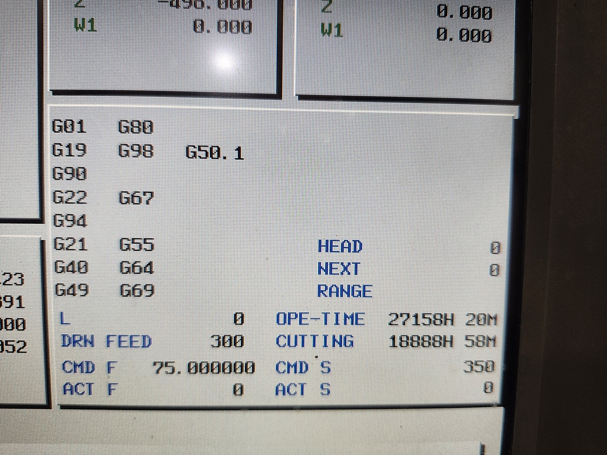 SNK RB-7VM CNC 5-Axis Bridge Mill, 2006 - Coolant Through Spindle - Image 9