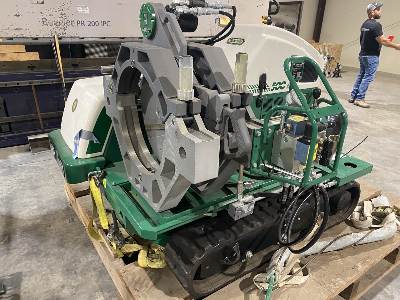 McElroy TracStar® 500 Series II Track Mounted Fusion Machine, 2000 - 18 Track, 2-Jaw - Image 7