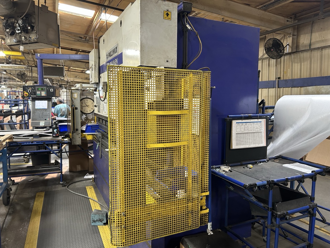 110 Ton x 10' Pullmax Ursviken Optima 100 3.1/2.55 CNC Press Brake, 1999 - In Good Running Condition, Misc Tooling Included - Image 3