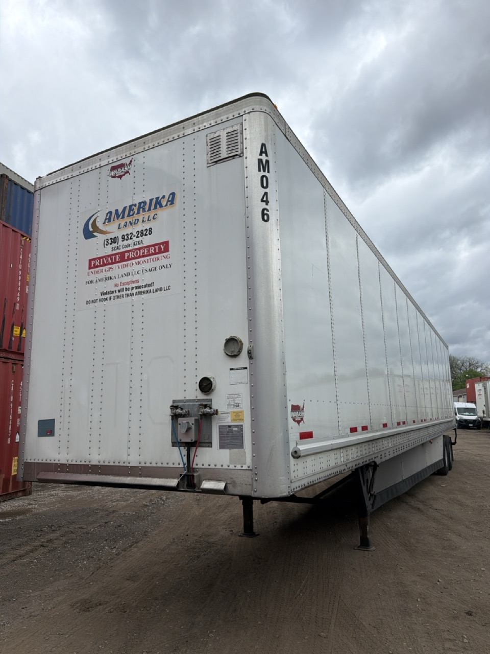 Wabash 53' Dry Van, 2022 - Air Ride - Image 2