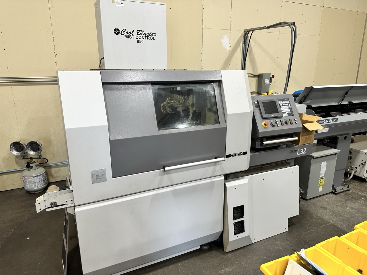 Citizen L32-1M8 Swiss Lathe, 2015 - Bar Loader, Mist Collector - Image 2
