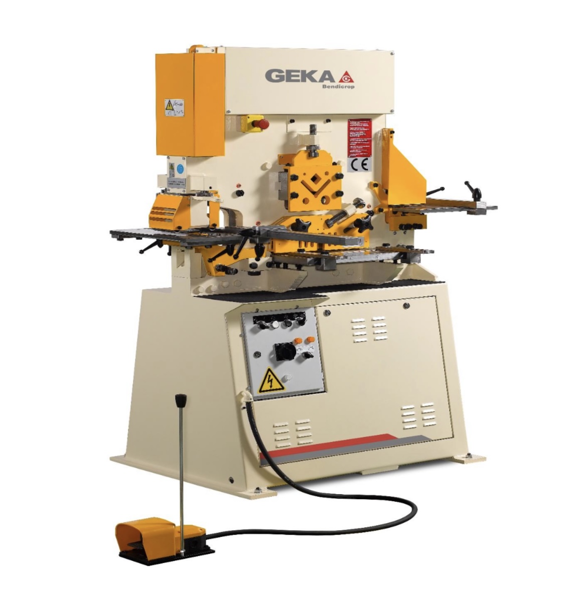 55 Ton Geka Bendicrop Universal Ironworker, 2021 - Never used, W/1 year Warranty