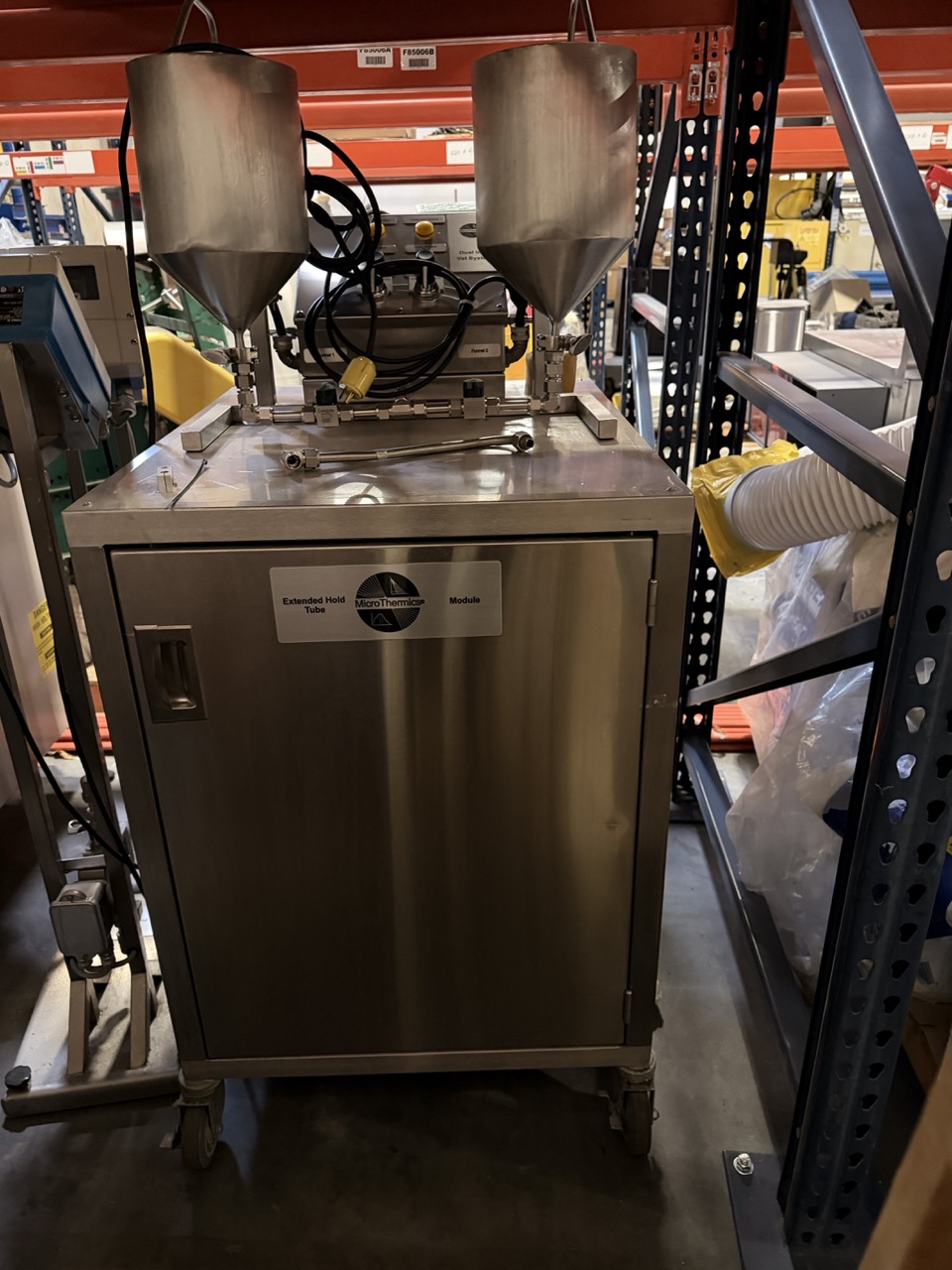 MicroThermics Pilot-Scale UHT / HTST Direct & Indirect Processing System, 2004 - Includes Electric Boiler, Chiller and Water Softener - Image 7