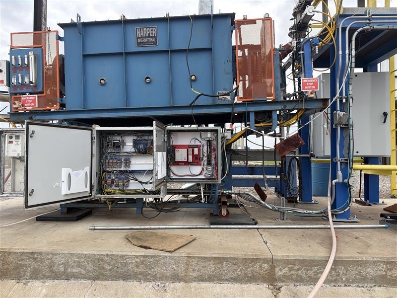 Harper GU-6D60-RTA-24 Propane/Hydrogen Reduction Kiln, 2024 – Process Equipment - Image 7