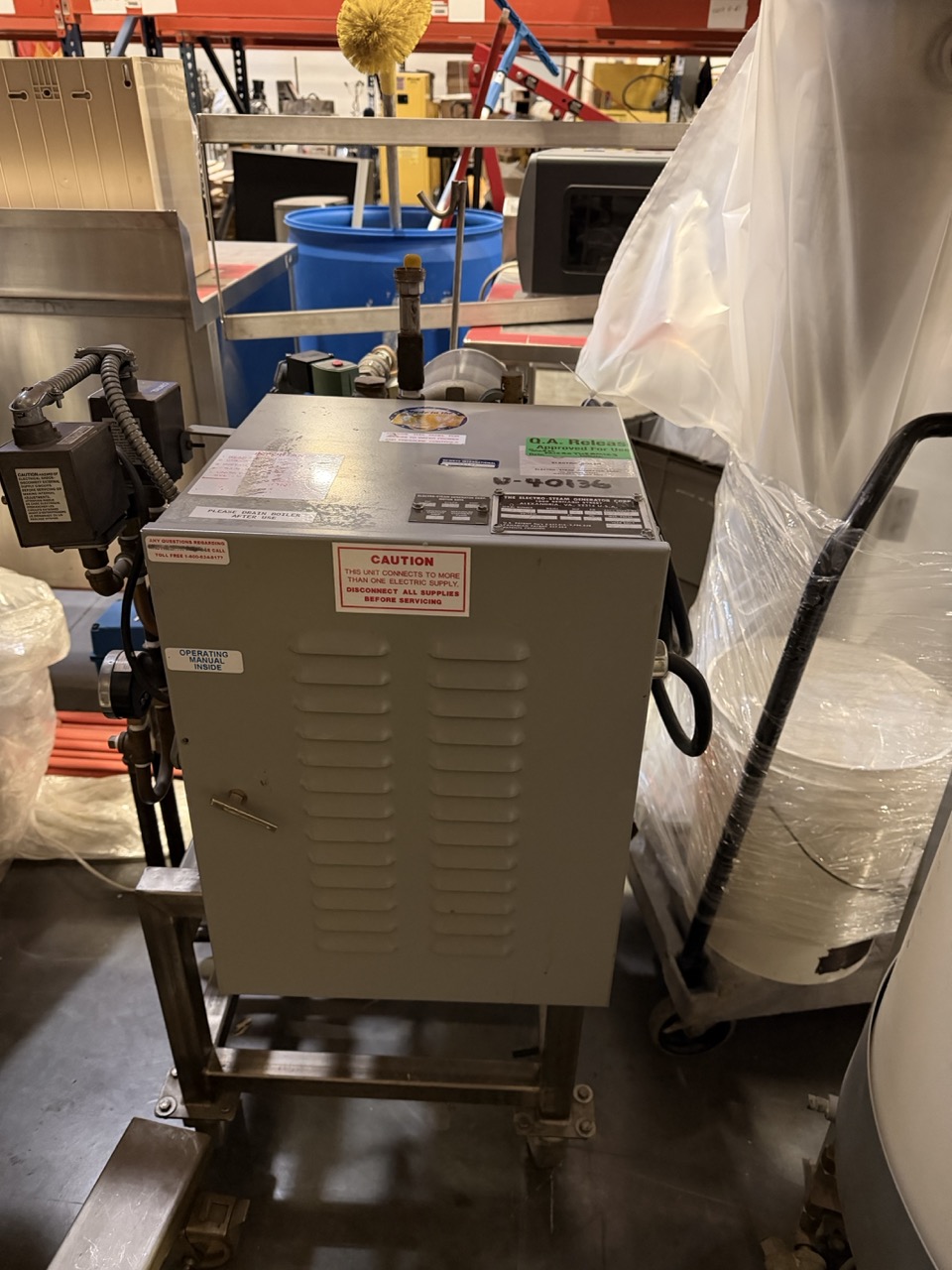 MicroThermics Pilot-Scale UHT / HTST Direct & Indirect Processing System, 2004 - Includes Electric Boiler, Chiller and Water Softener - Image 5