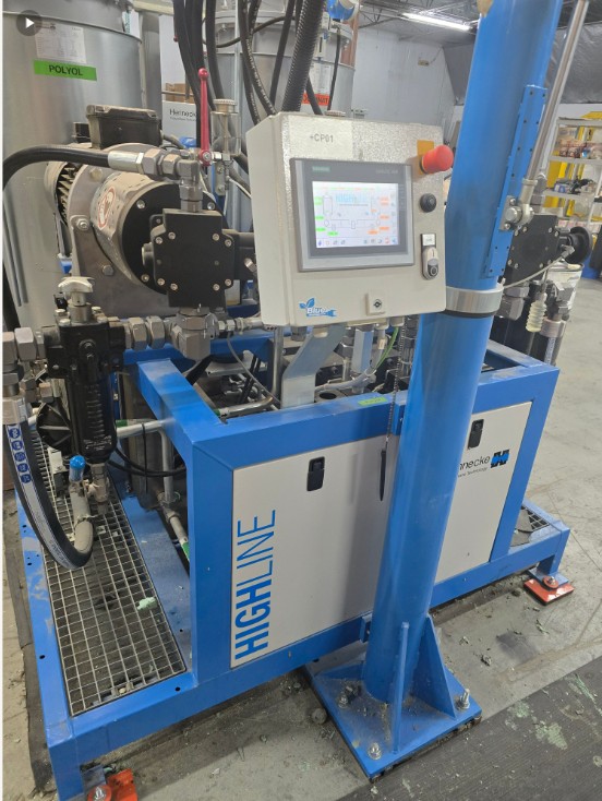 Hennecke HIGHLINE 650 Polyurethane Metering & Mixing System with MT 18-2 Mixhead, 2016 - Image 3