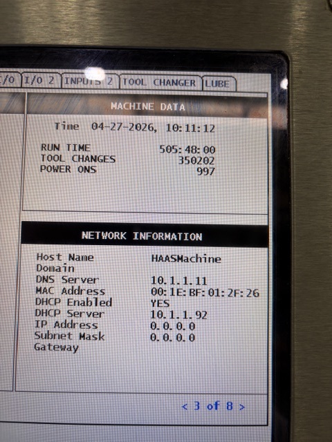 Haas VF-2YT VMC, 2015 - TSC, Chip Auger, 40 ATC - Image 2