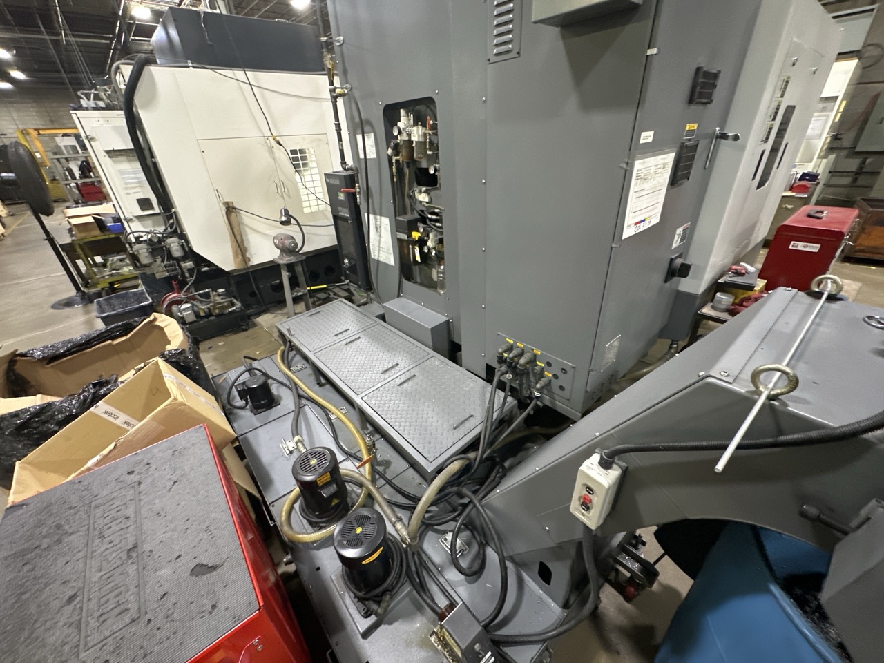 DMC Matrix FM50V VMC, 2012 - Fanuc Oi-MD Control, Chip Conveyor - Image 2