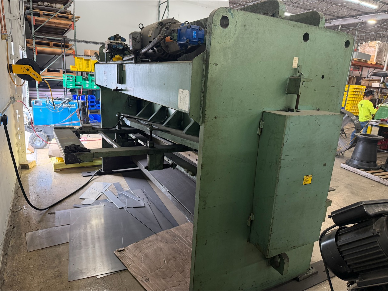 10’ X 3/8” Betenbender Hydraulic Shear, 1999 - Backgauge - Image 3