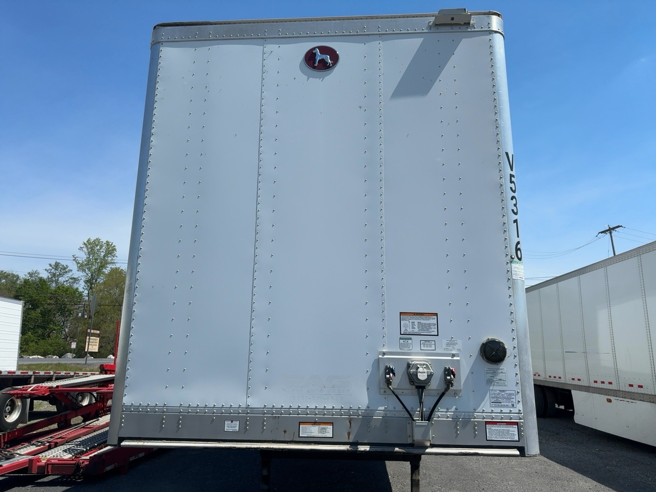 Great Dane CS1 Champion 53' x 102" Composite Dry Van Trailer, 2022 – Air Ride, Swing Doors, Wood Floor, Tandem Axle - Image 2